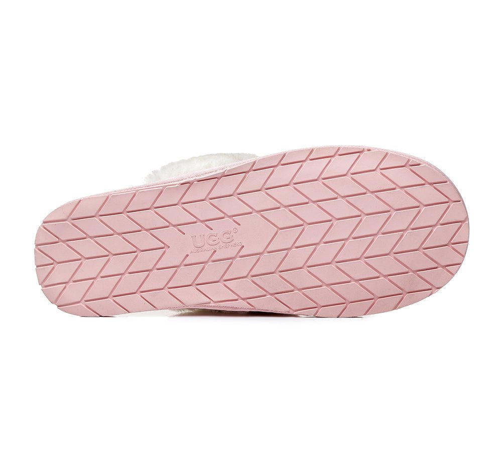 UGG Australian Shepherd® Sheepskin Wool Slipper Lassie - UGG Slippers - Pink - S - Uggoutlet