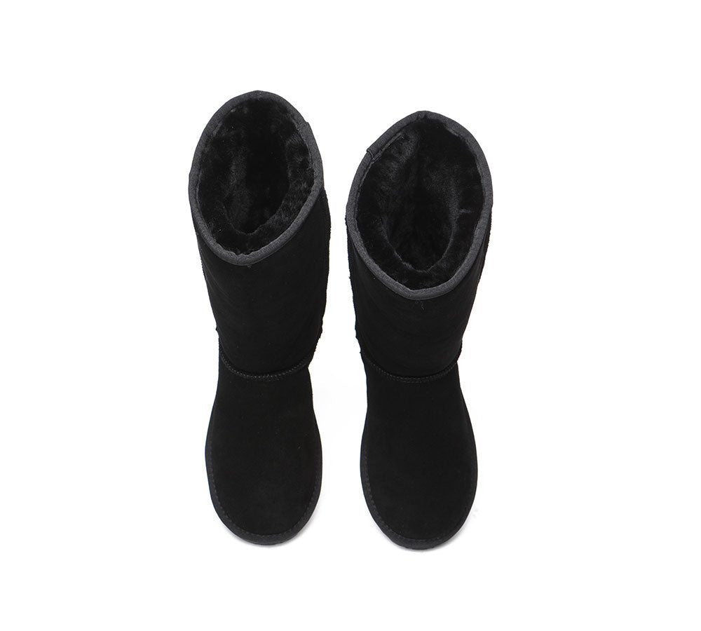 UGG Boots - AS UGG Boots Double Face Sheepskin Tall Classic Suede