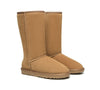 UGG Boots - AS UGG Boots Double Face Sheepskin Tall Classic Suede