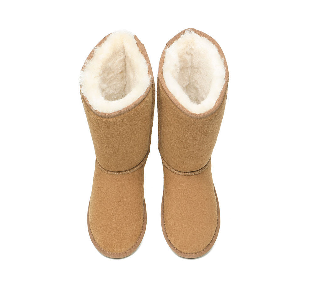 UGG Boots - AS UGG Boots Double Face Sheepskin Tall Classic Suede