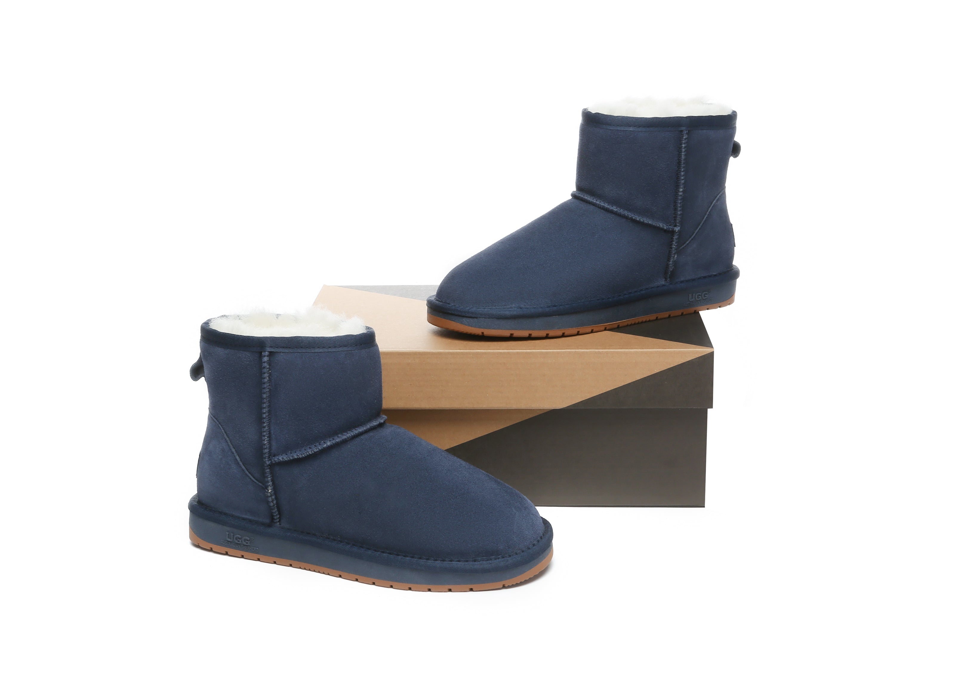 UGG Boots Women Men Sheepskin Wool Suede Mini Classic Boots Uggoutlet