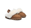 UGG Boots - AUSTRALIAN SHEPHERD® UGG Kids Sheepskin Wool Slingback Slippers Suzie