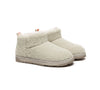 UGG Boots - EVERAU® UGG Sheepskin Wool Plush Ankle Boots Ultra Teddycozy