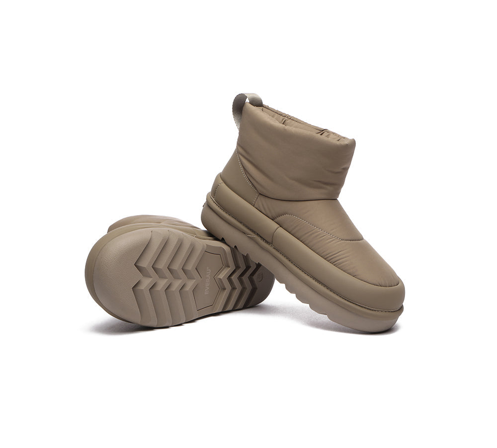 EVERAU® UGG Boots Women Sheepskin Wool Waterproof Ankle Nonslip Boots Dobra - UGG Boots - Chestnut - AU Ladies 4 / AU Men 2 / EU 35 - Uggoutlet