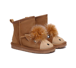 UGG Boots - Kid Sheepskin Boots Pony Kids Plus