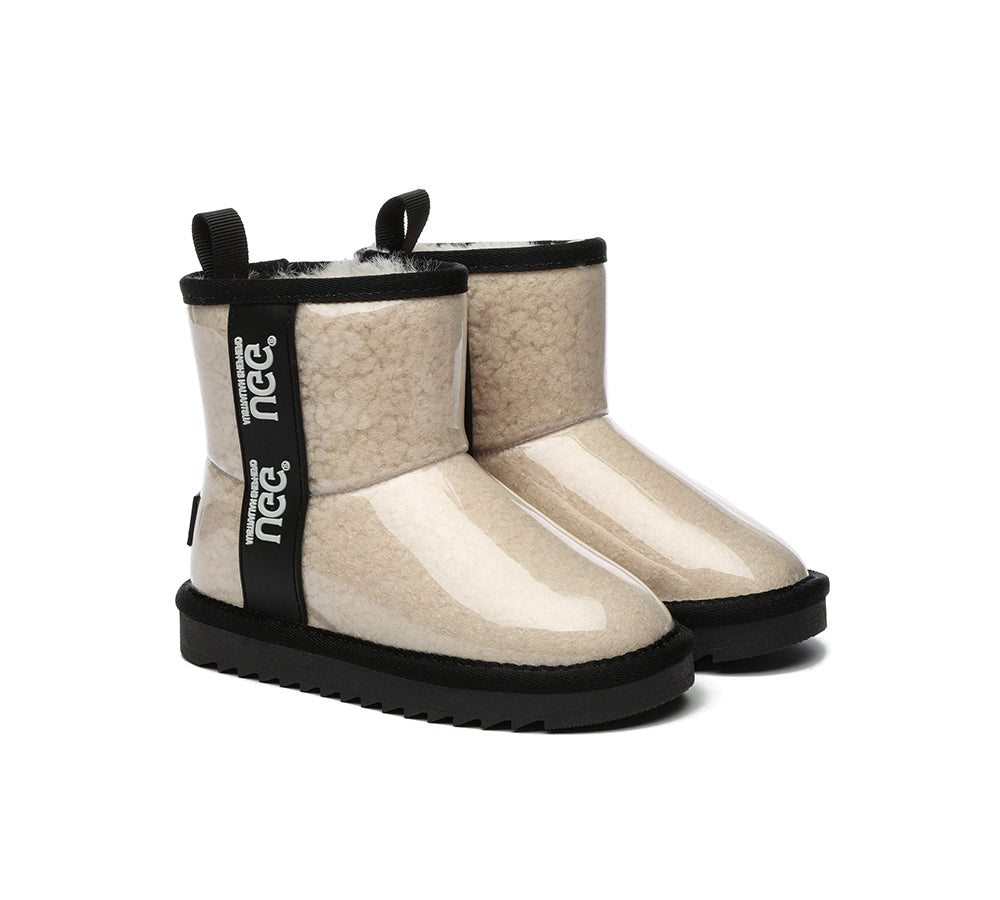 UGG Boots - Kids Ugg Boots Clear Waterproof And Shearling Coated Classic