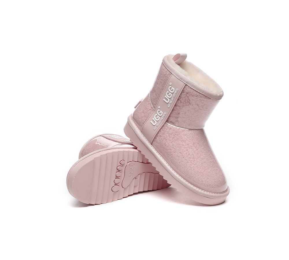 UGG Boots - Kids Ugg Boots Clear Waterproof And Shearling Coated Classic