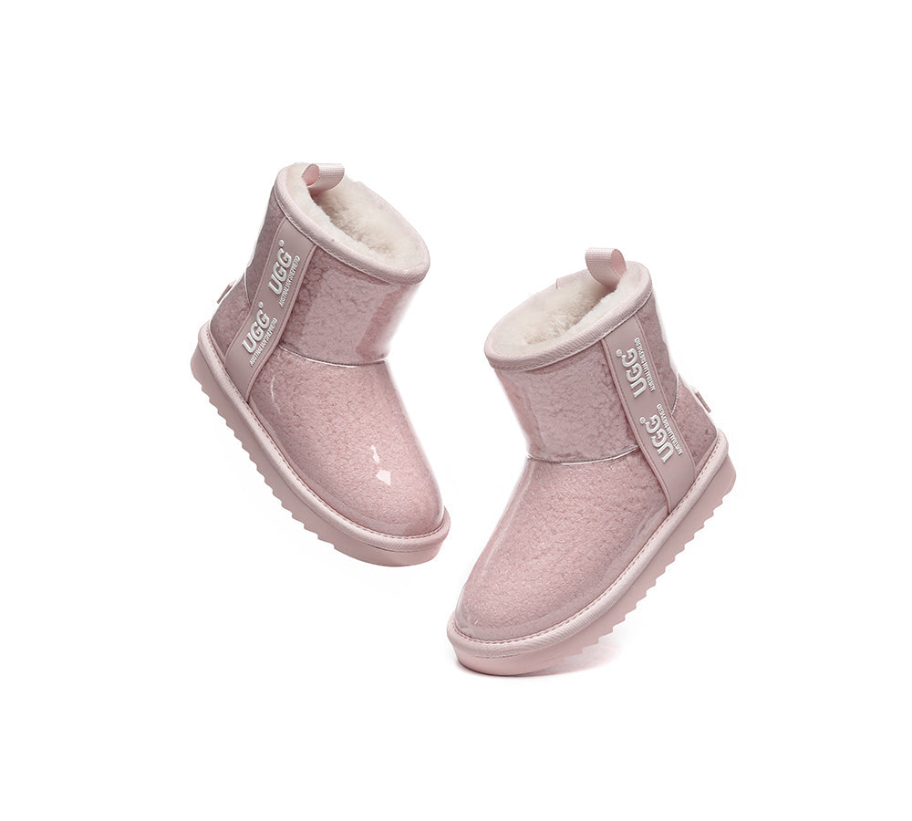 UGG Boots - Kids Ugg Boots Clear Waterproof And Shearling Coated Classic