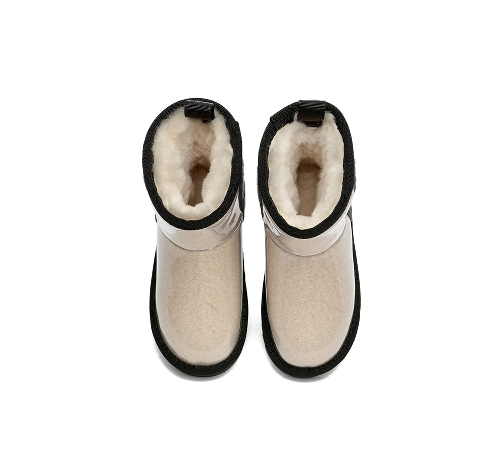 UGG Boots - Kids Ugg Boots Clear Waterproof And Shearling Coated Classic