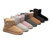 UGG Boots - Premium Australian Sheepskin Boots Unisex Mini Button Plus