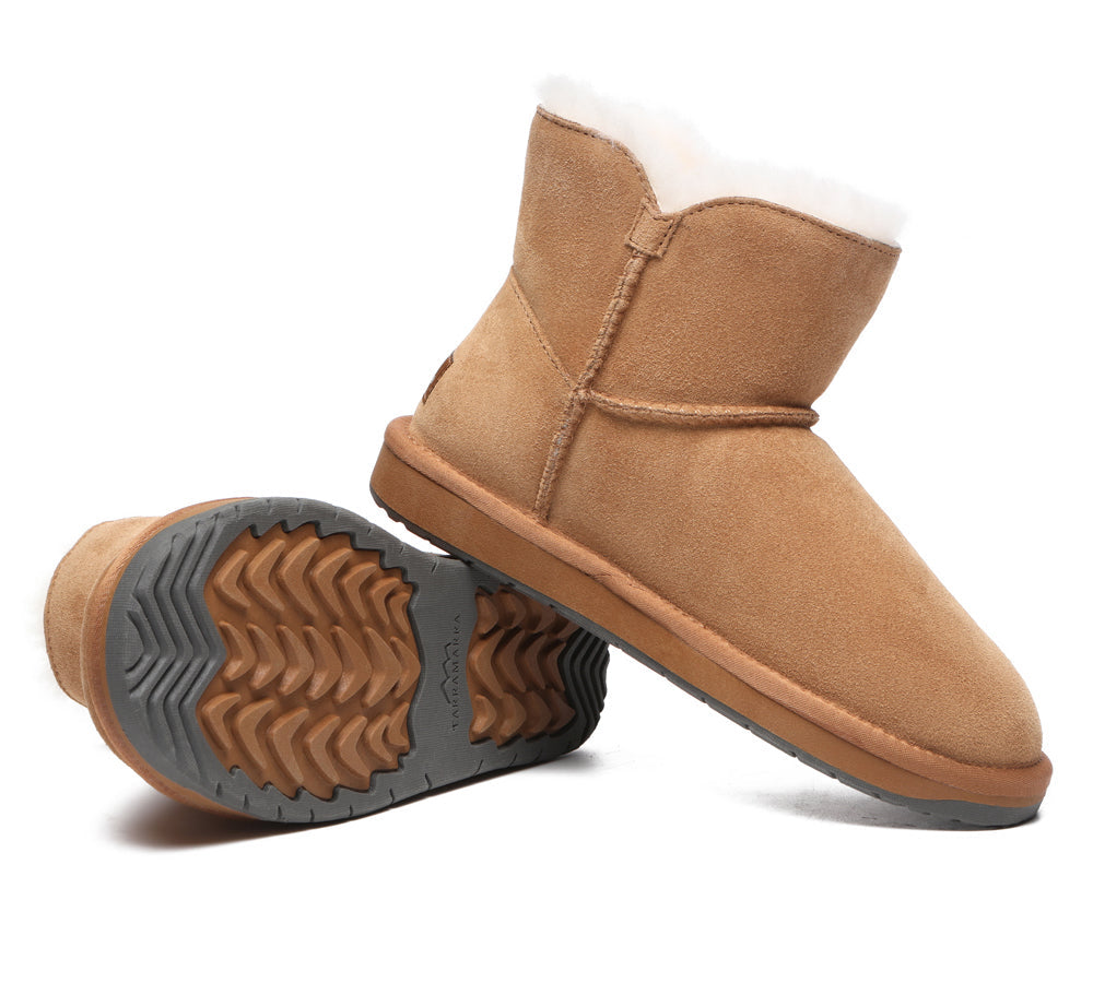 UGG Boots - Premium Australian Sheepskin Boots Unisex Mini Button Plus