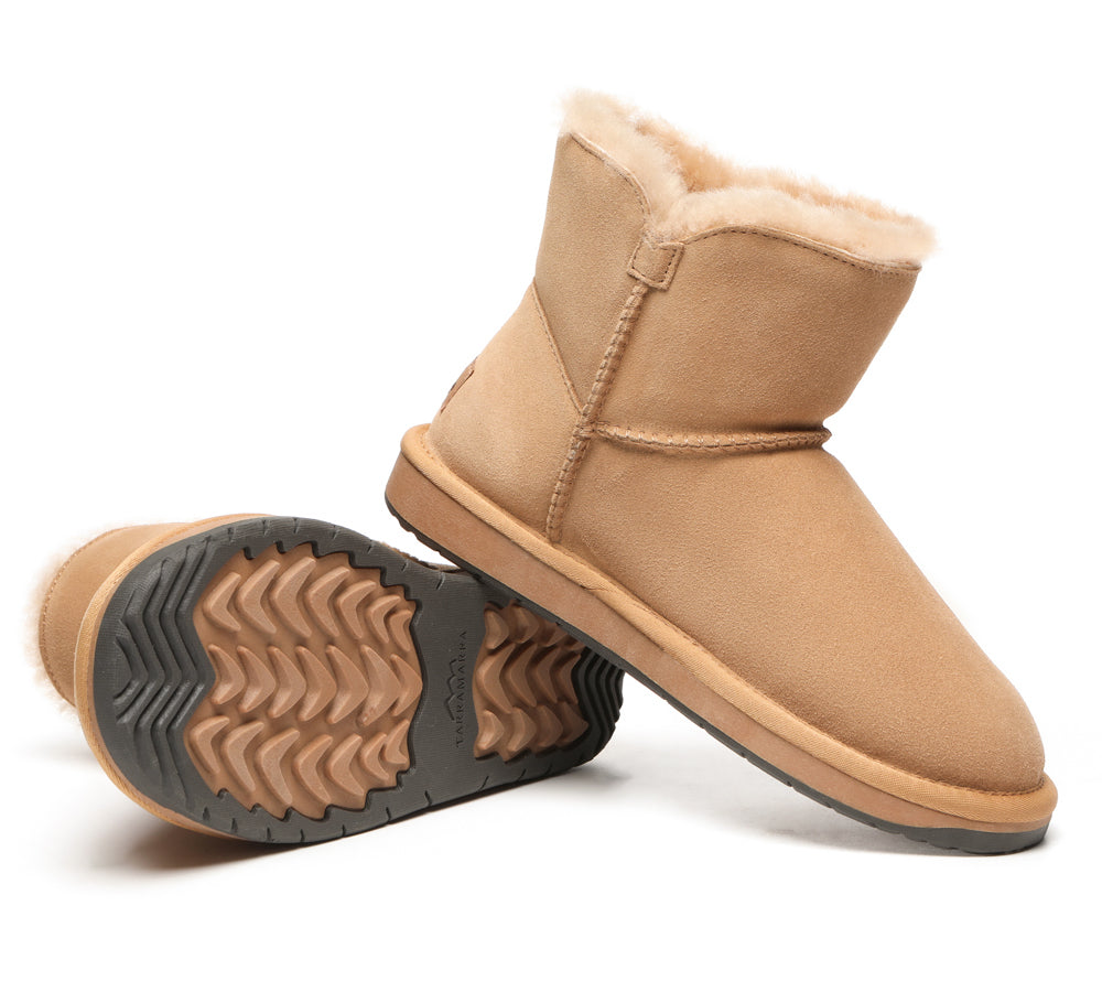 UGG Boots - Premium Australian Sheepskin Boots Unisex Mini Button Plus