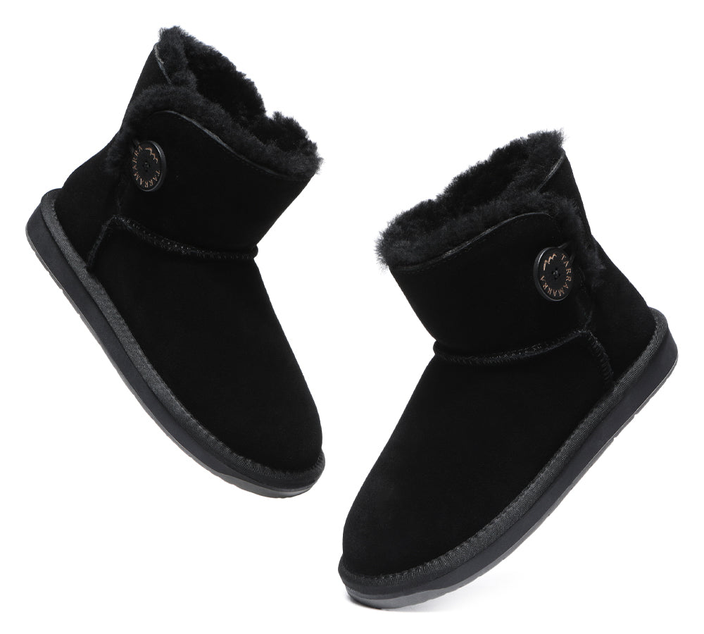 UGG Boots - Premium Australian Sheepskin Boots Unisex Mini Button Plus