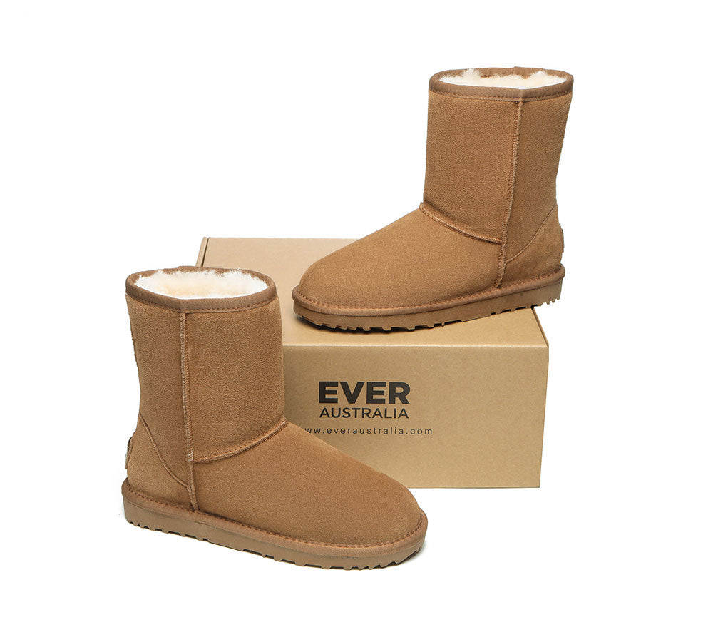 UGG Boots - Premium Australian Sheepskin Boots Unisex Short Classic Plus