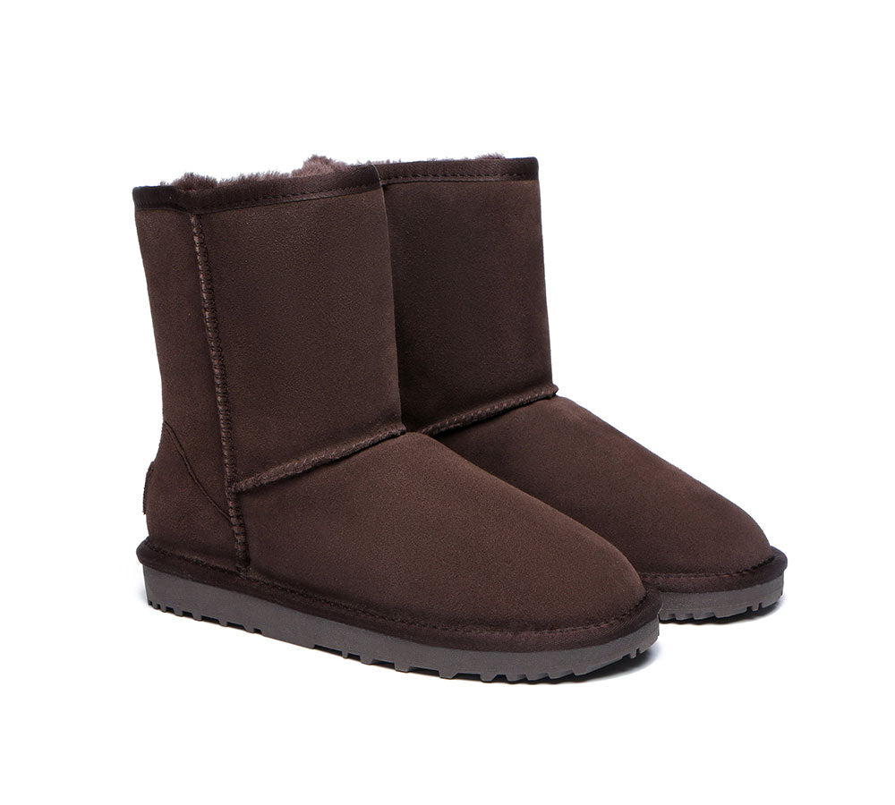 UGG Boots - Premium Australian Sheepskin Boots Unisex Short Classic Plus