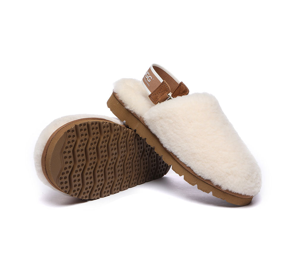 UGG Boots - Removable Strap Slingback UGG Slipper Women Kamari