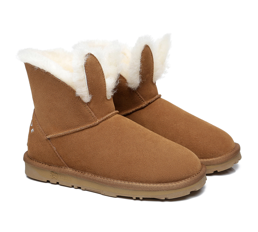 UGG Boots - Sheepskin Bunny Boots Women Lopunny