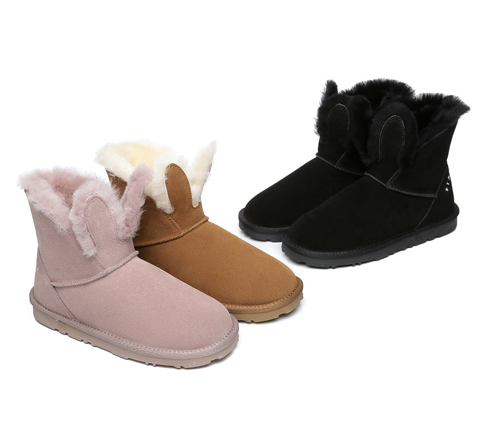 UGG Boots - Sheepskin Bunny Boots Women Lopunny