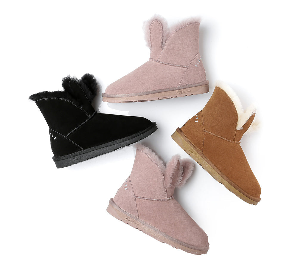 UGG Boots - Sheepskin Bunny Boots Women Lopunny