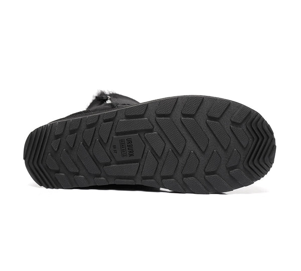 UGG Boots - Sheepskin Zipper Short Women Boots Zipporah