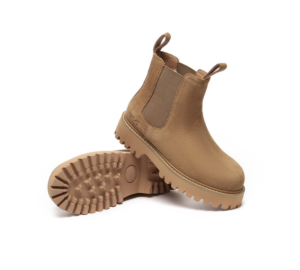 UGG Boots - UGG Boots Chelsea Block Heel Chana