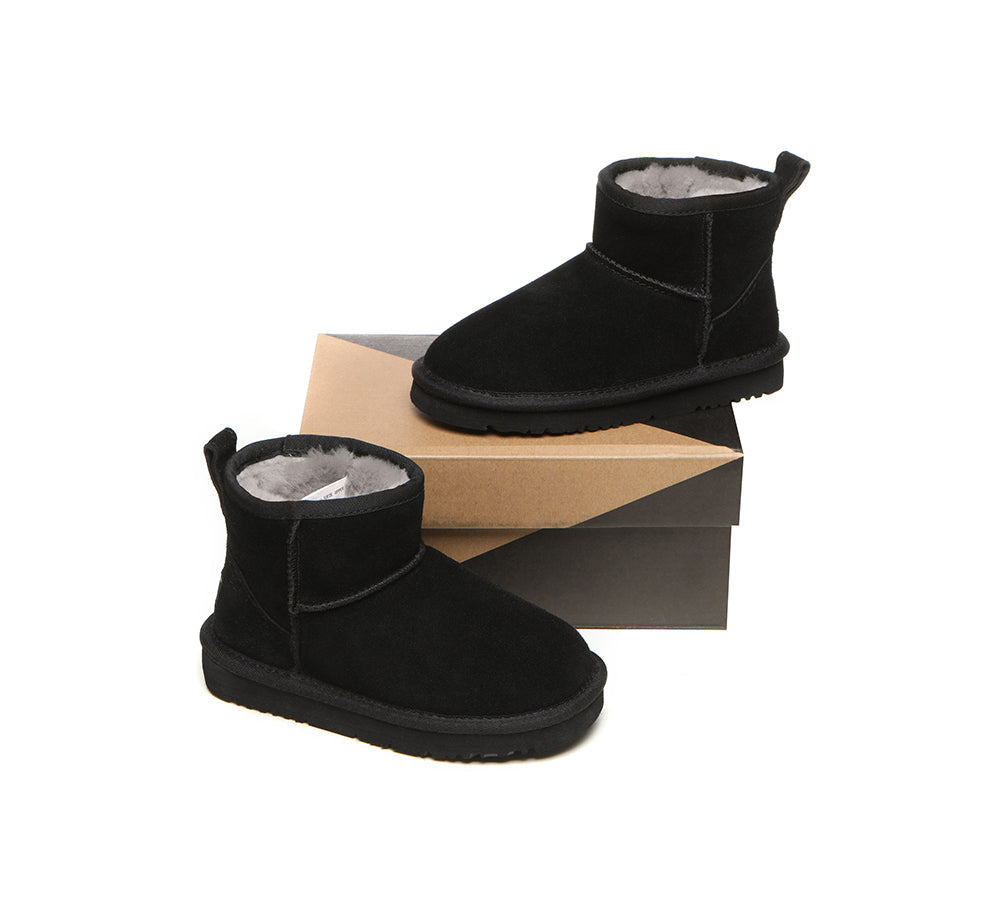 UGG Australian Shepherd® Ugg Boots Noel Kids Mini - UGG Boots - Black - AU Kids 11-12 / EU 29-32 - Uggoutlet