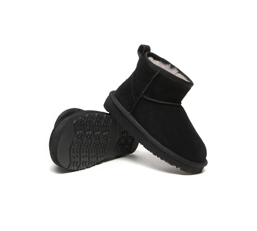 UGG Australian Shepherd® Ugg Boots Noel Kids Mini - UGG Boots - Black - AU Kids 11-12 / EU 29-32 - Uggoutlet