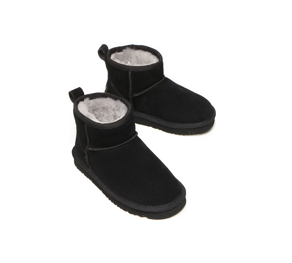 UGG Australian Shepherd® Ugg Boots Noel Kids Mini - UGG Boots - Black - AU Kids 11-12 / EU 29-32 - Uggoutlet