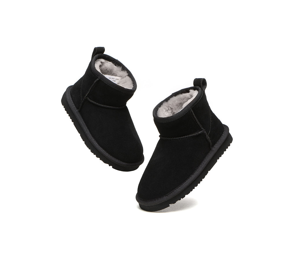 UGG Australian Shepherd® Ugg Boots Noel Kids Mini - UGG Boots - Black - AU Kids 11-12 / EU 29-32 - Uggoutlet