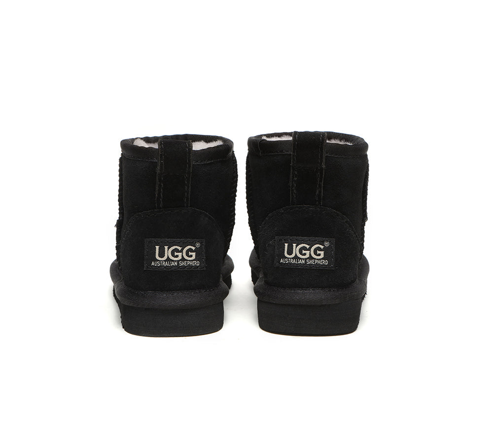 UGG Australian Shepherd® Ugg Boots Noel Kids Mini - UGG Boots - Black - AU Kids 11-12 / EU 29-32 - Uggoutlet