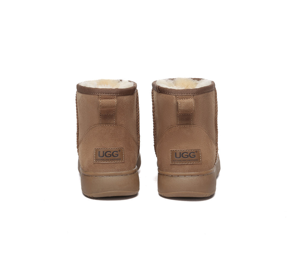 UGG Boots - UGG Boots Sheepskin Wool Ankle Mini Classic Outdoor Boots