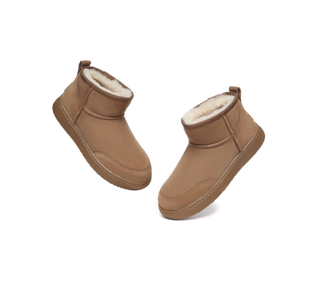 UGG AUSTRALIAN SHEPHERD® Sheepskin Wool Ankle Ultra Mini Outdoor Boots - UGG Boots - Chestnut - AU Ladies 10 / AU Men 8 / EU 41 - Uggoutlet