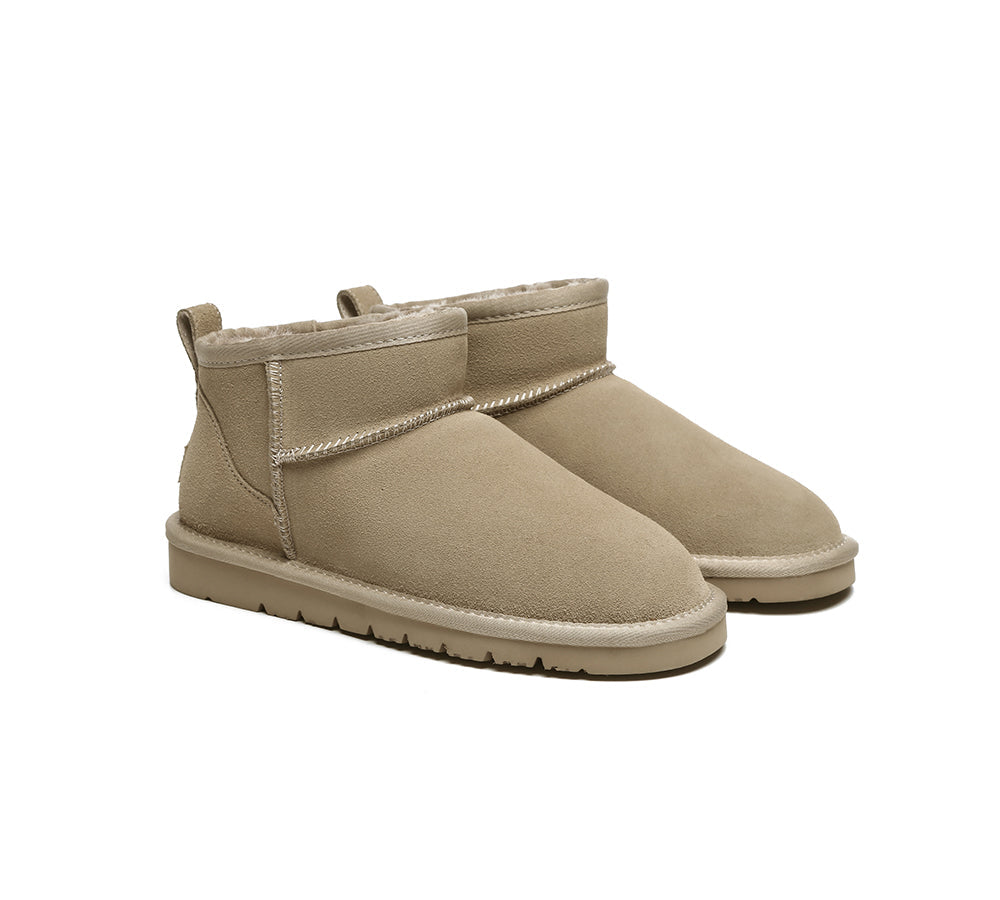 UGG Boots - UGG Boots Unisex Sheepskin Wool Ankle Mini Julia