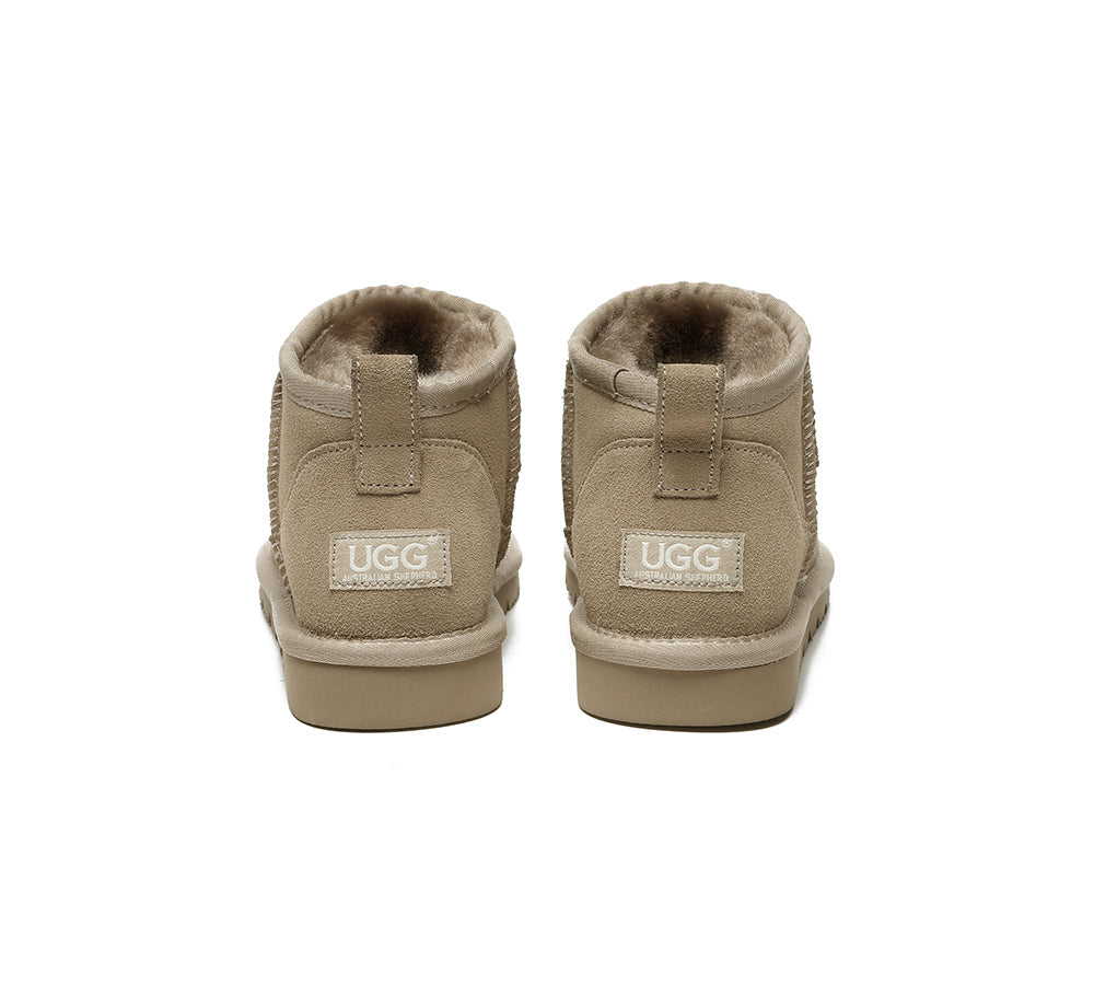 UGG Boots - UGG Boots Unisex Sheepskin Wool Ankle Mini Julia