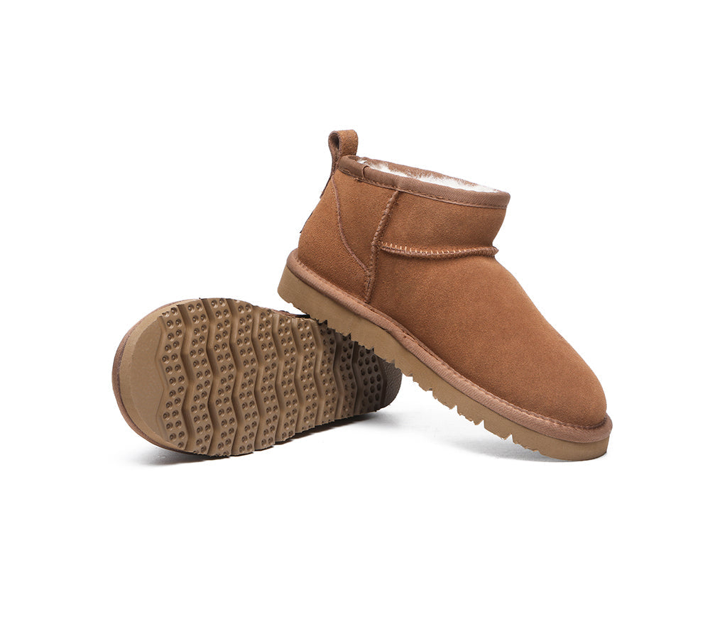 UGG Boots - UGG Boots Unisex Sheepskin Wool Ankle Mini Julia