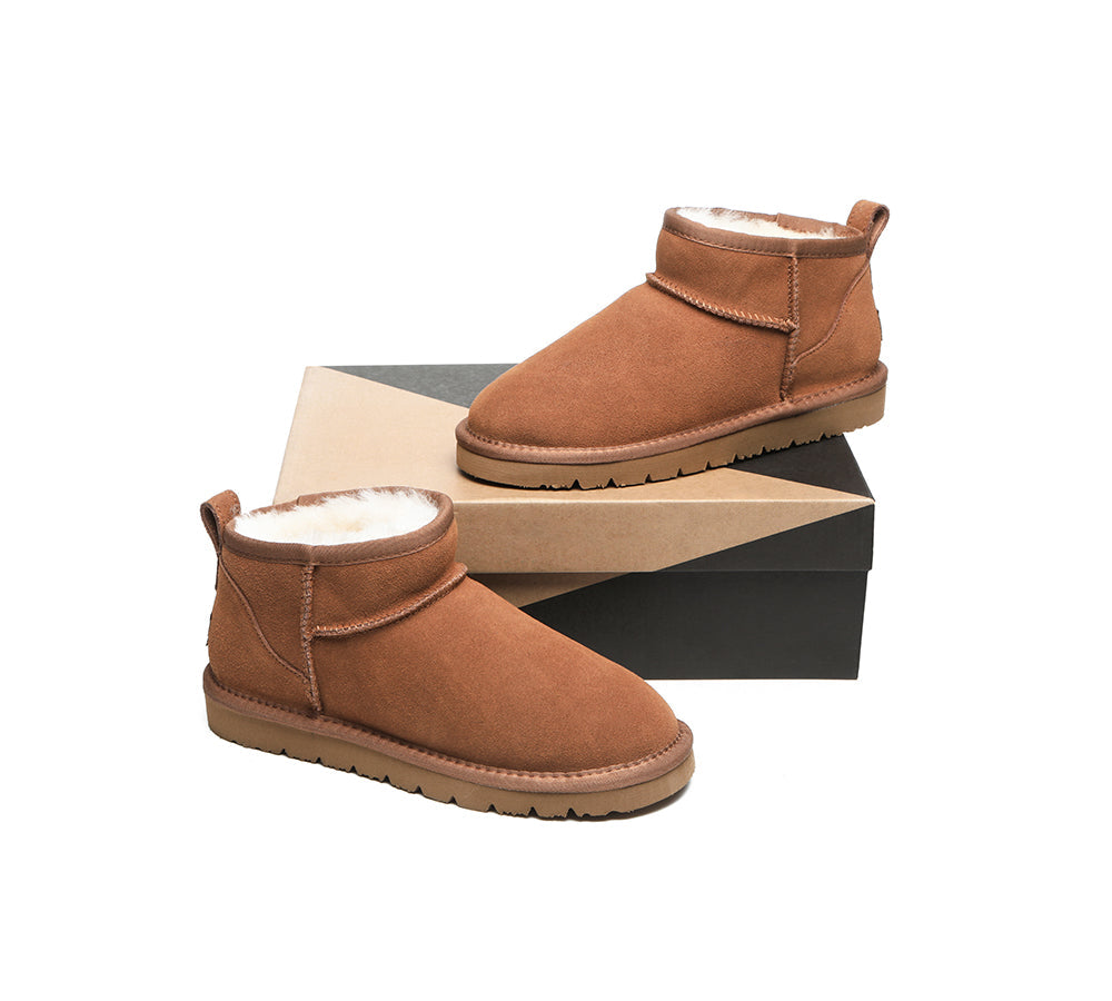 UGG Boots - UGG Boots Unisex Sheepskin Wool Ankle Mini Julia