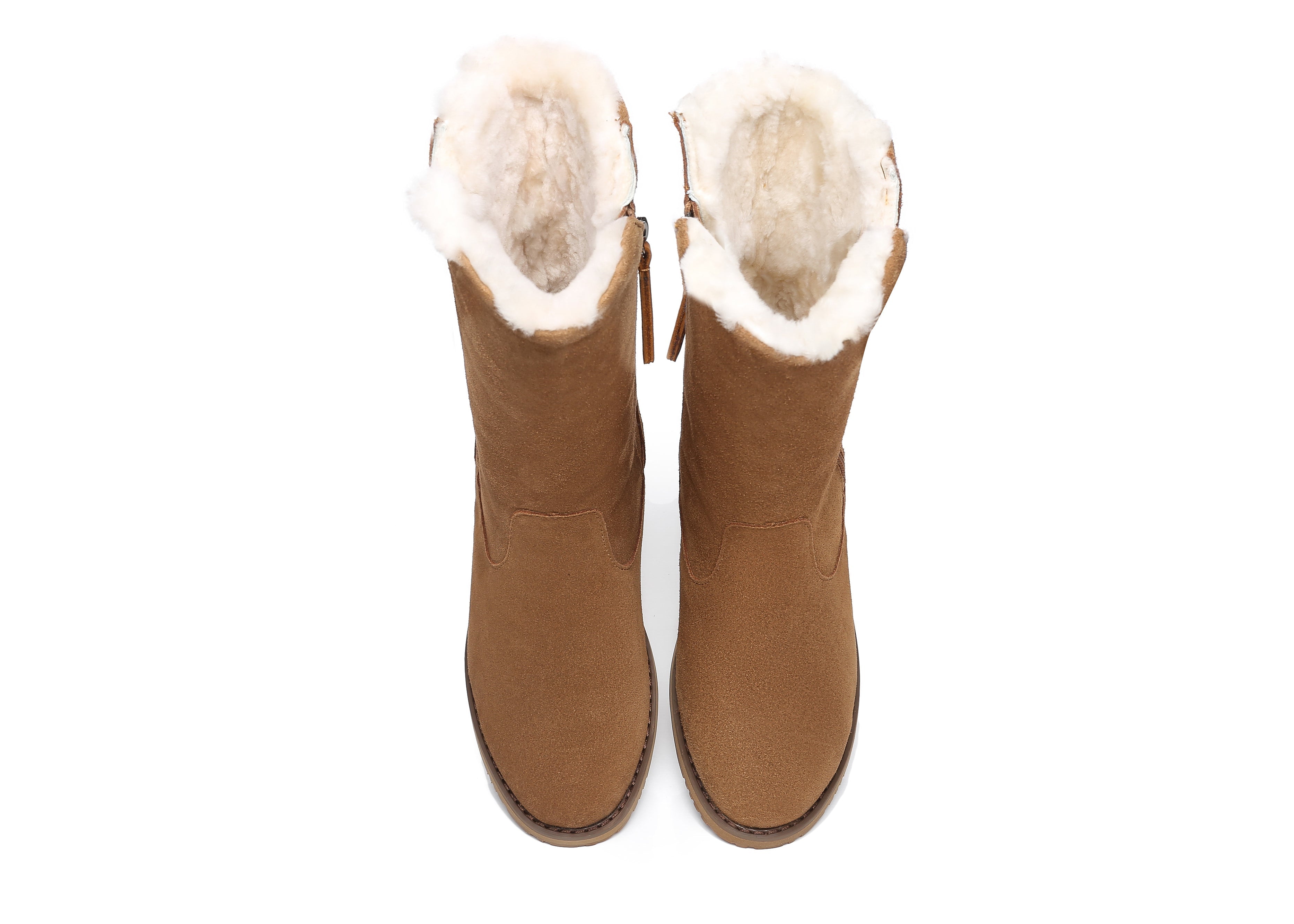 UGG Boots - Womens Fashion Ugg Boots Mid Calf Colleen