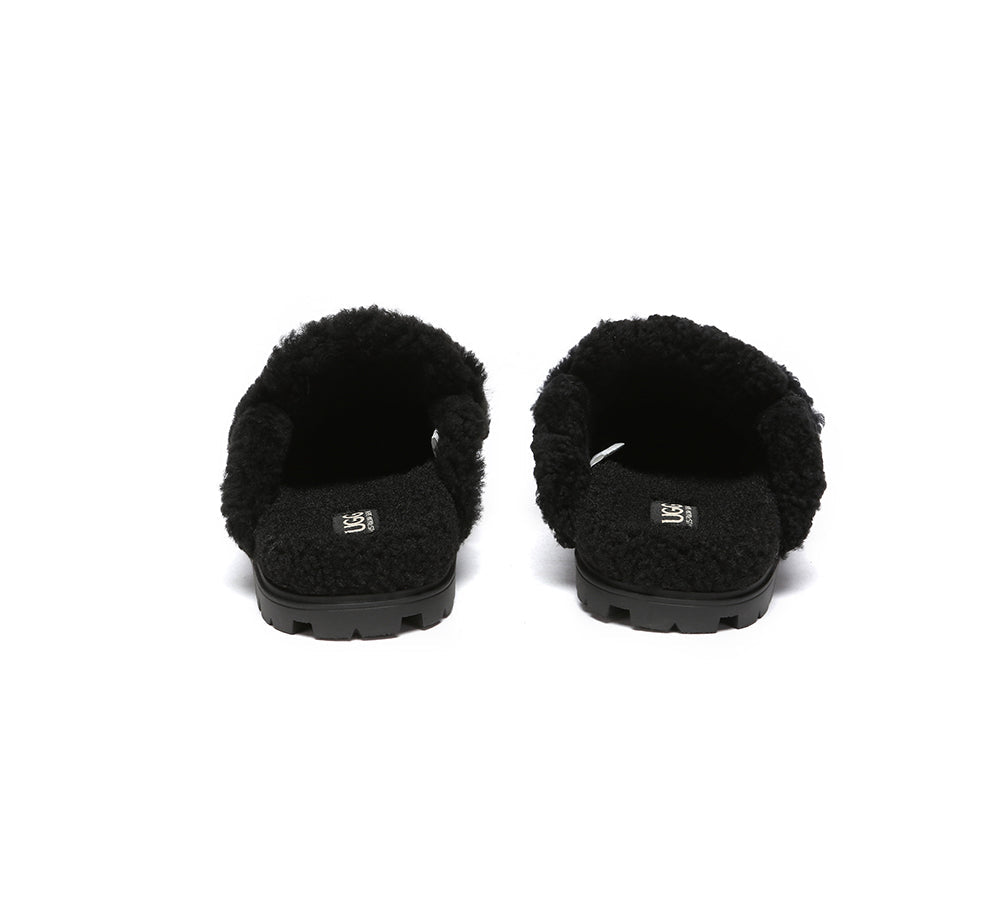 UGG Slipper - UGG Slipper Sheepskin Wool Shearling Lined Remi