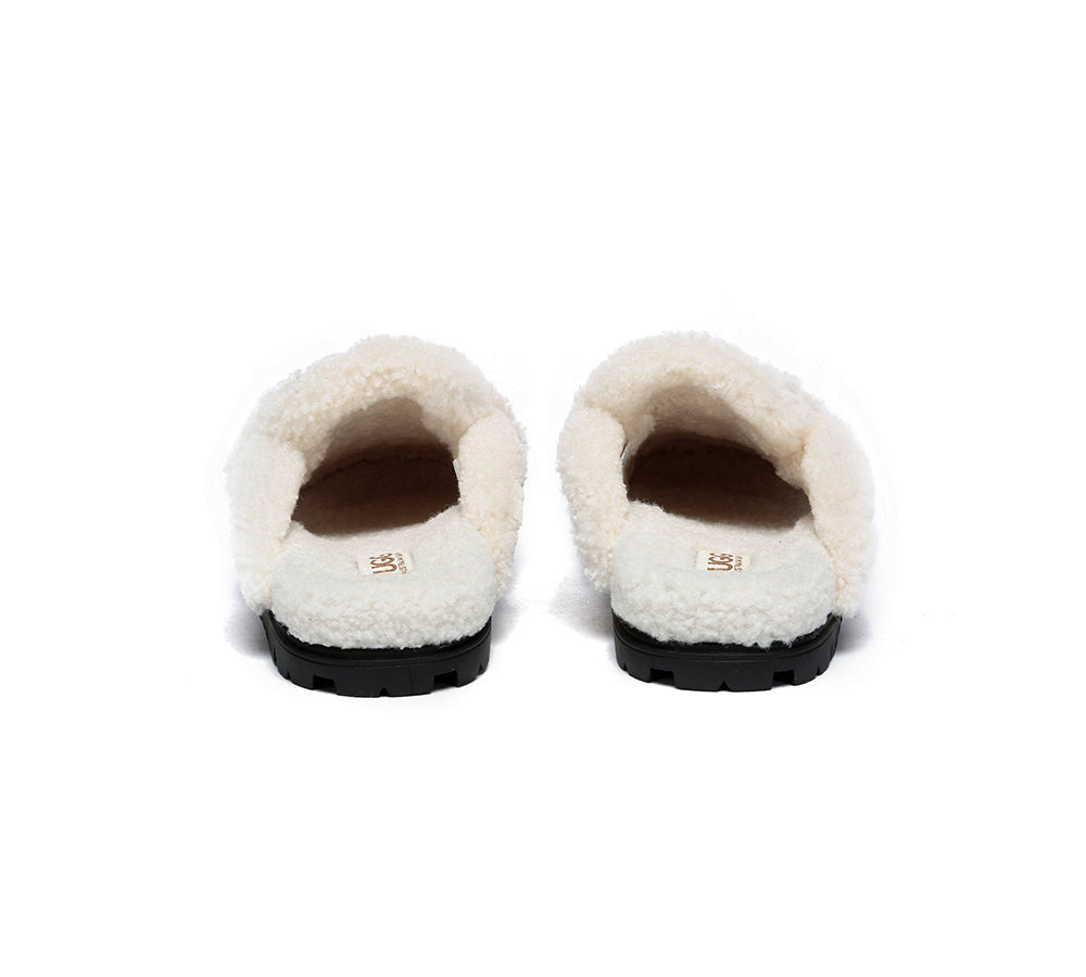 UGG Slipper - UGG Slipper Sheepskin Wool Shearling Lined Remi