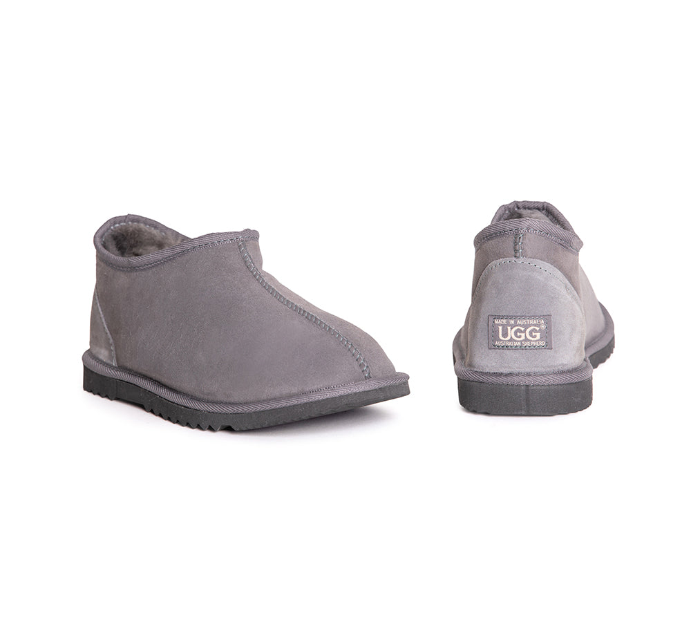 UGG Slippers - AS Australian Made Double-face Sheepskin Mens UGG Slippers