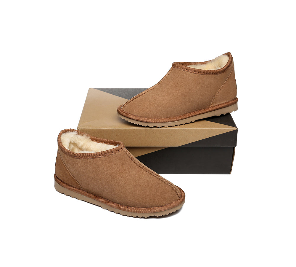 UGG Slippers - AS Australian Made Double-face Sheepskin Mens UGG Slippers