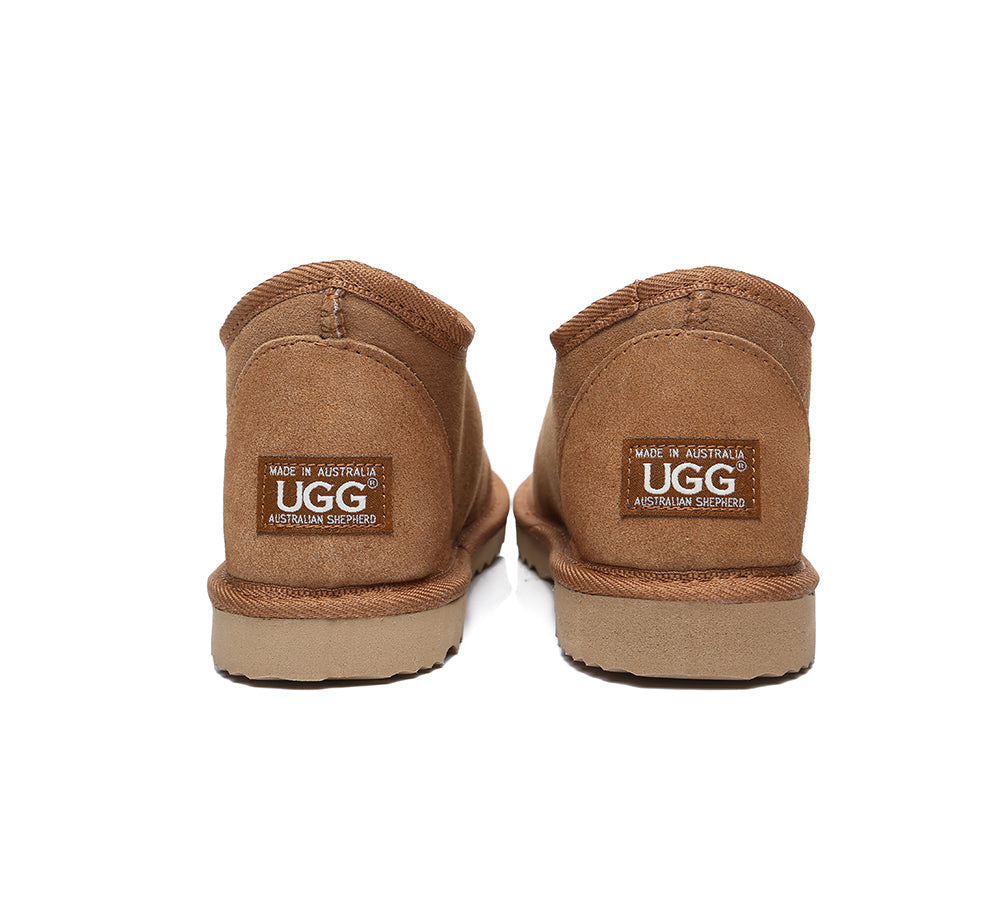 UGG Slippers - AS Australian Made Double-face Sheepskin Mens UGG Slippers