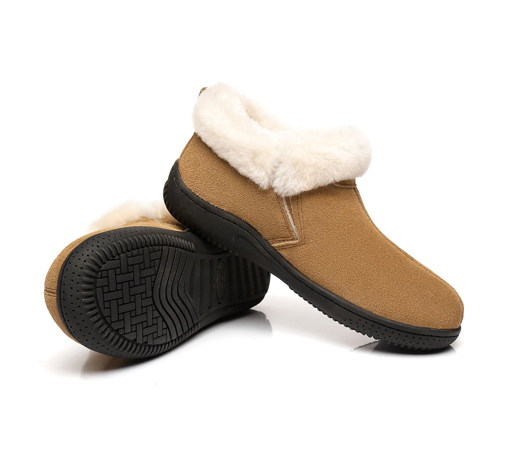 UGG Australian Shepherd® Sheepskin Unisex Slipper Daley - Boots - Chestnut - AU Ladies 10 / AU Men 8 / EU 41 - Uggoutlet