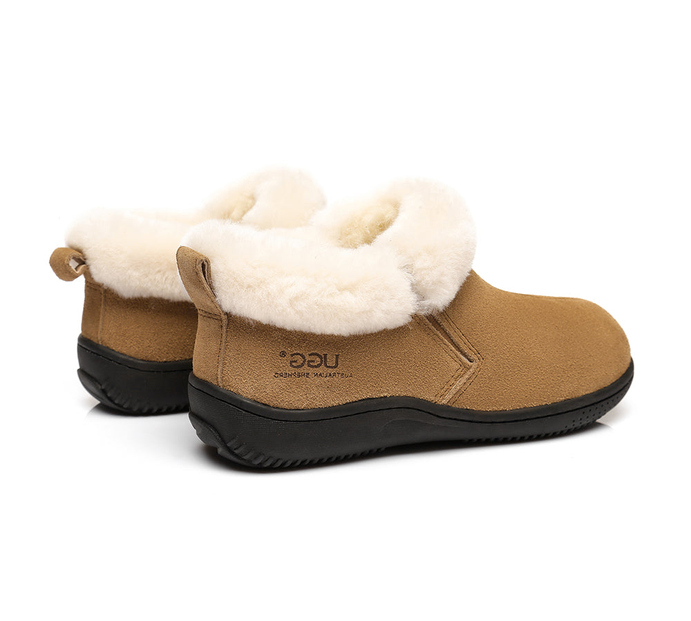 UGG Australian Shepherd® Sheepskin Unisex Slipper Daley - Boots - Chestnut - AU Ladies 10 / AU Men 8 / EU 41 - Uggoutlet