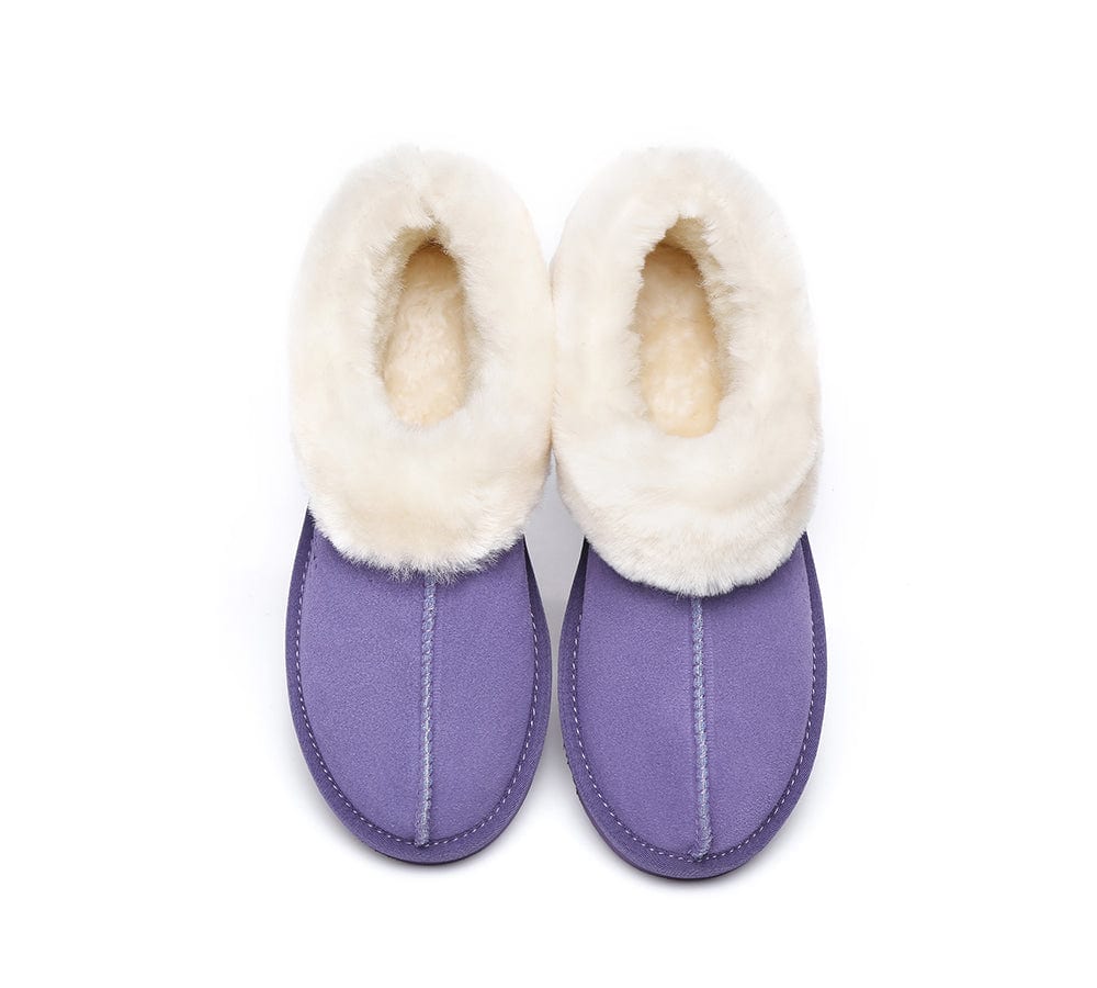 UGG Australian Shepherd® Homey Unisex Merino Sheepskin Lining Slippers - UGG Slippers - Lilac - AU Ladies 10 / AU Men 8 / EU 41 - Uggoutlet