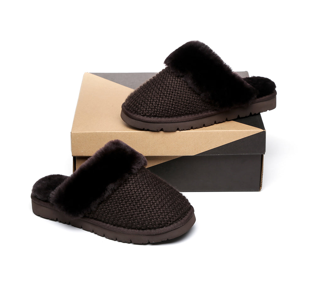 UGG Slippers - AS UGG Slippers Linden Women Sheepskin Wool