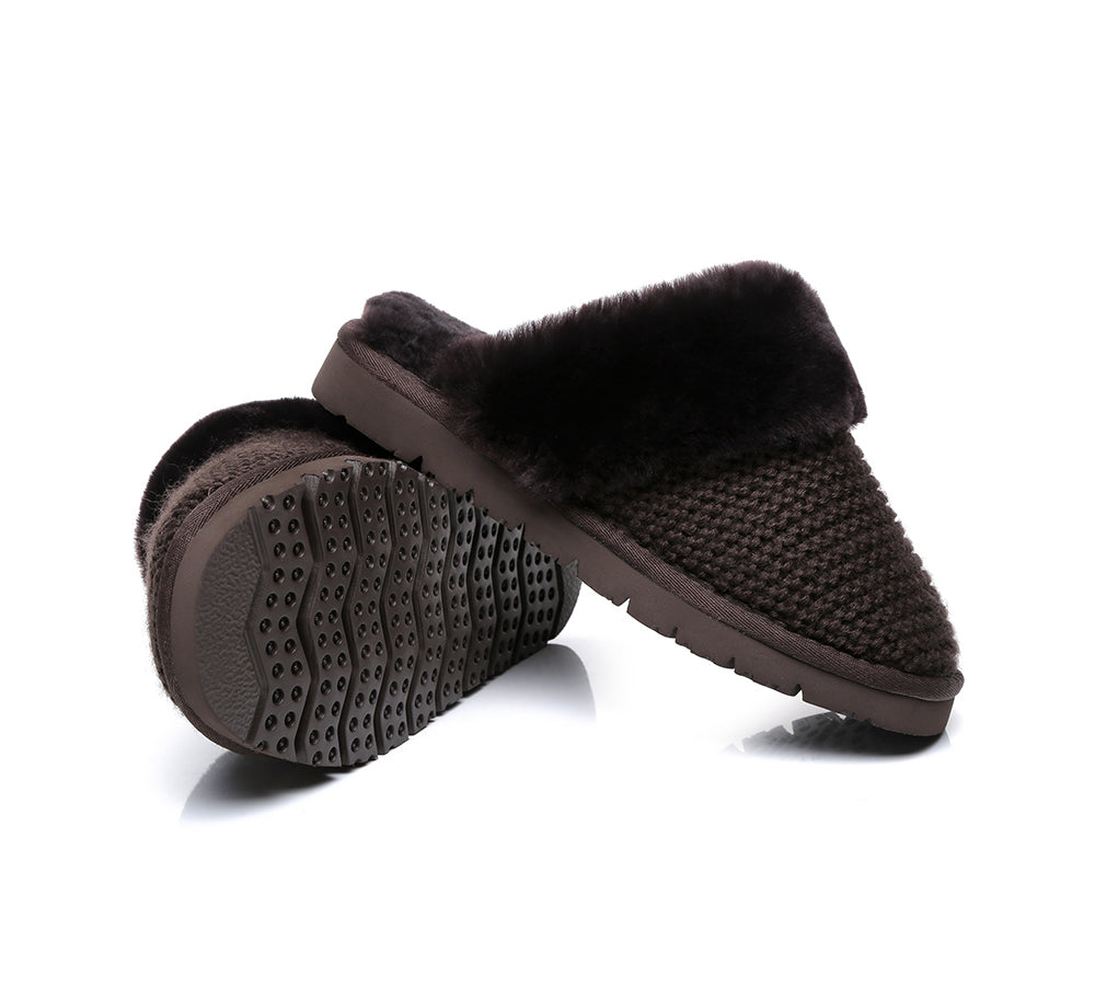 UGG Slippers - AS UGG Slippers Linden Women Sheepskin Wool