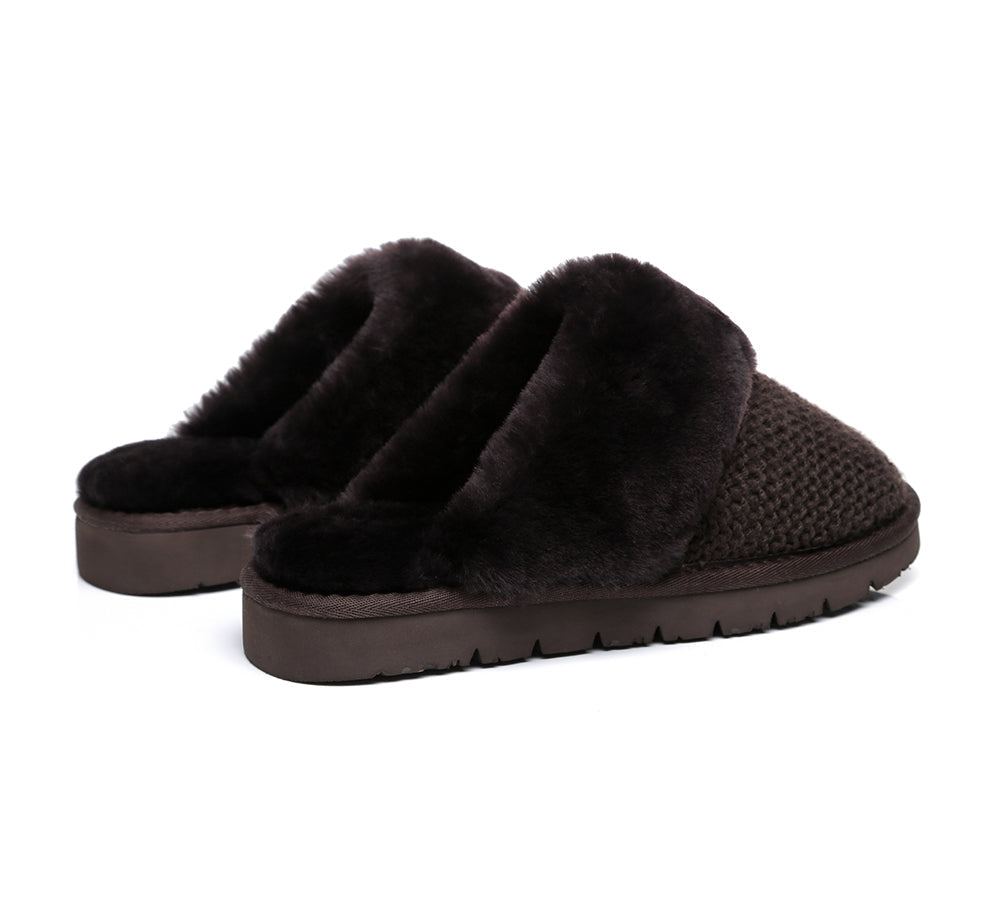 UGG Slippers - AS UGG Slippers Linden Women Sheepskin Wool