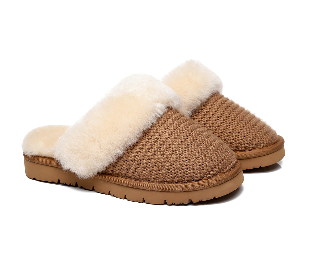 UGG Slippers - AS UGG Slippers Linden Women Sheepskin Wool