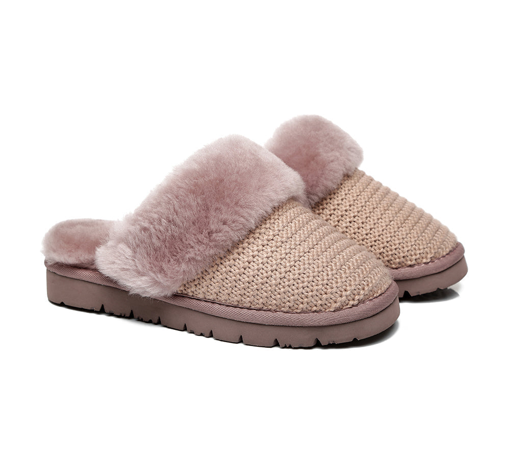 UGG Slippers - AS UGG Slippers Linden Women Sheepskin Wool